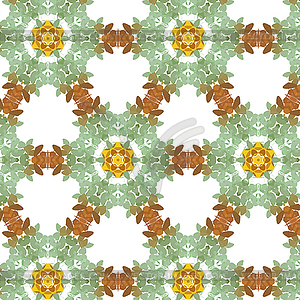 Spring and summer motifs for children clothes, decor - vector clipart