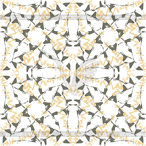 Abstract hand-drawn seamless pattern - vector clip art