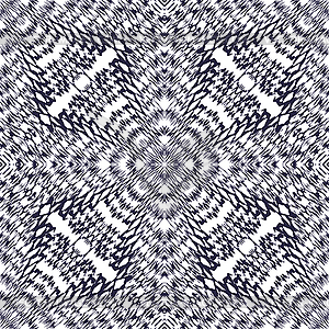 Abstract hand-drawn seamless pattern - vector image