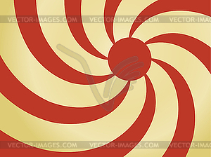 Abstract sunny retro background, vector illustration - vector image