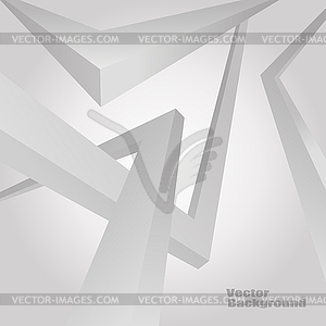 Abstract futuristic geometrical background - vector clipart