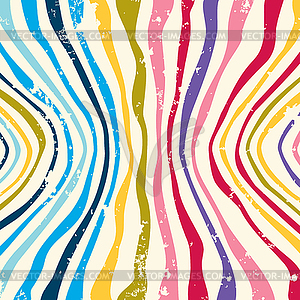 Hippie Colorful striped pattern background - royalty-free vector image