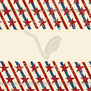 Abstract american striped background - vector clip art