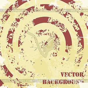 Abstract spiral grunge pattern background - vector clip art