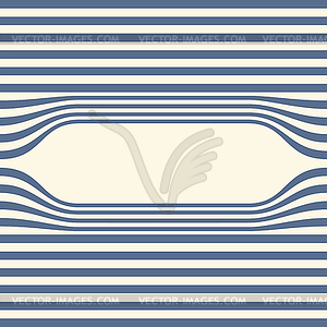 Абстрактный полосатый обои рамка - векторизованное изображение клипарта