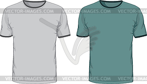 Men`st рубашки шаблон - векторное изображение