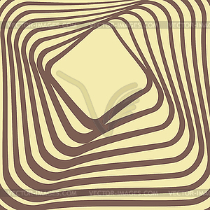 Abstract retro frame design - vector clipart