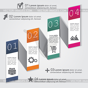 Abstract infographic. Eps - vector clip art