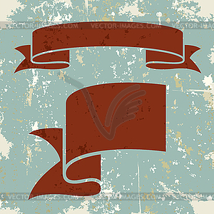 Set of banner ribbons - vector image