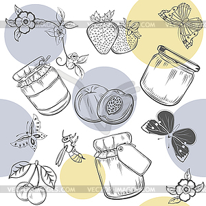 Of Seamless Background - vector clip art