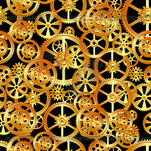 Grid seamless2gold - vector image
