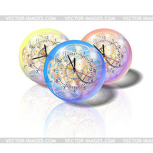 Spherical watch0 - vector clipart