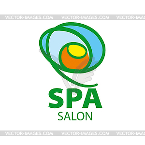 Abstract logo for Spa salon - vector clipart