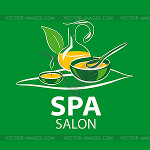 Logo accessories spa salon - vector clip art