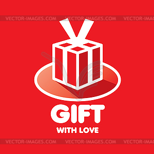 Logo for gifts - vector clip art