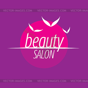 Logo beauty salon - vector image