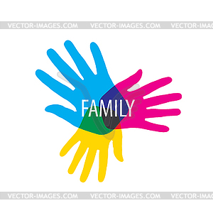 Logo family - vector image