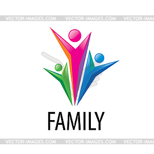 Logo family - vector clipart