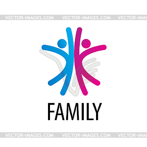 Logo family - vector clip art