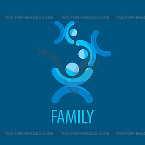 Logo family - vector clip art