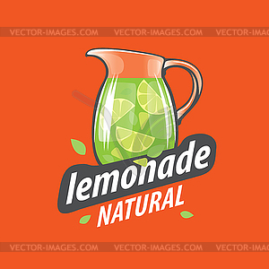 Logo for lemonade - vector clip art