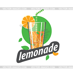 Logo for lemonade - royalty-free vector clipart