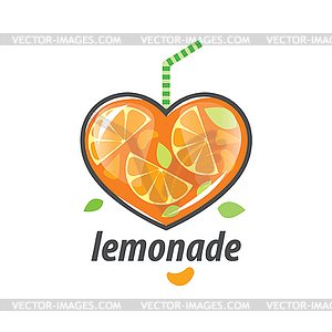 Logo for lemonade - vector clip art