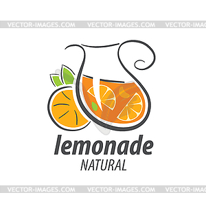 Logo for lemonade - vector clip art