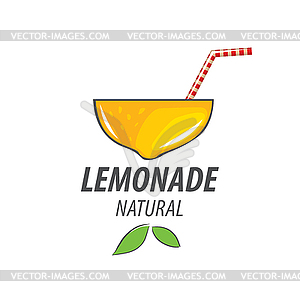 Logo for lemonade - vector clip art