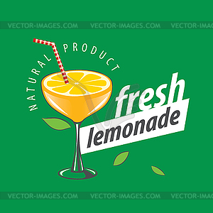 Logo for lemonade - vector clip art