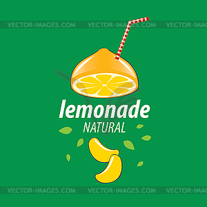 Logo for lemonade - vector clipart