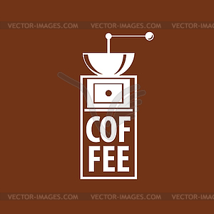 Logo for coffee - vector image