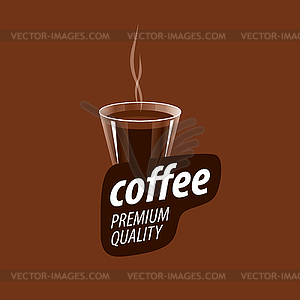 Logo for coffee - vector image