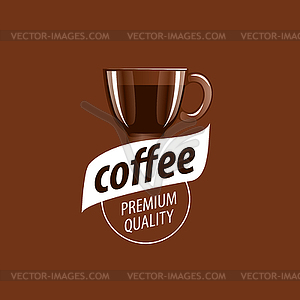 Logo for coffee - vector clipart