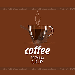 Logo for coffee - vector clip art