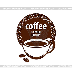 Logo for coffee - vector clipart