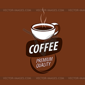 Logo for coffee - vector image