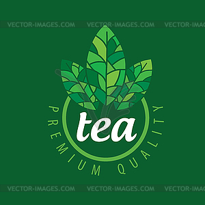 Logo tea - vector clip art