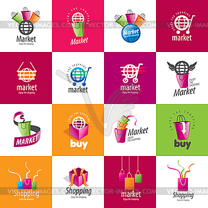 Shopping logo - vector EPS clipart