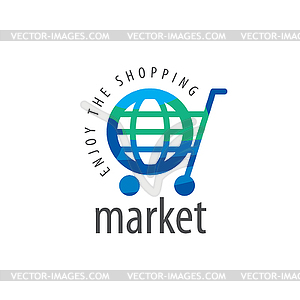 Shopping logo - vector clipart