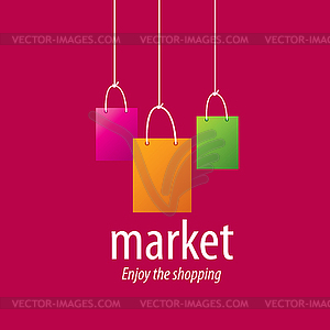 Shopping logo - vector clipart