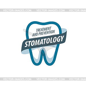 Logo dentistry - vector EPS clipart