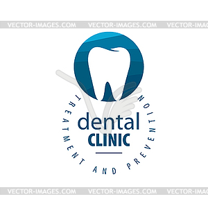 Logo dentistry - vector image