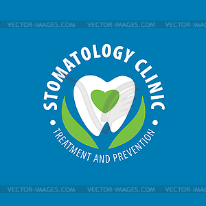 Logo dentistry - vector image