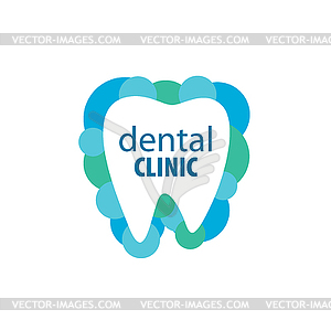 Logo dentistry - royalty-free vector image