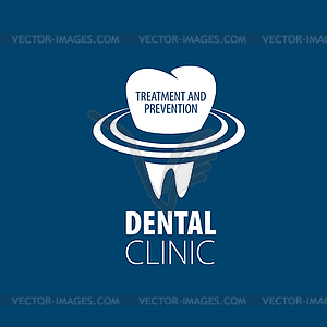 Logo dentistry - vector clip art