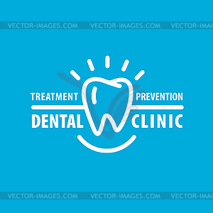 Logo dentistry - vector image