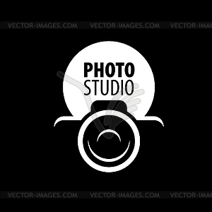 Logo for photographer - vector image