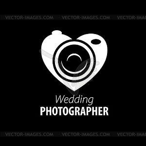 Logo for photographer - vector clip art