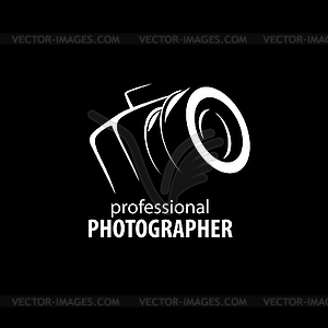 Логотип для фотографа - изображение в векторном виде